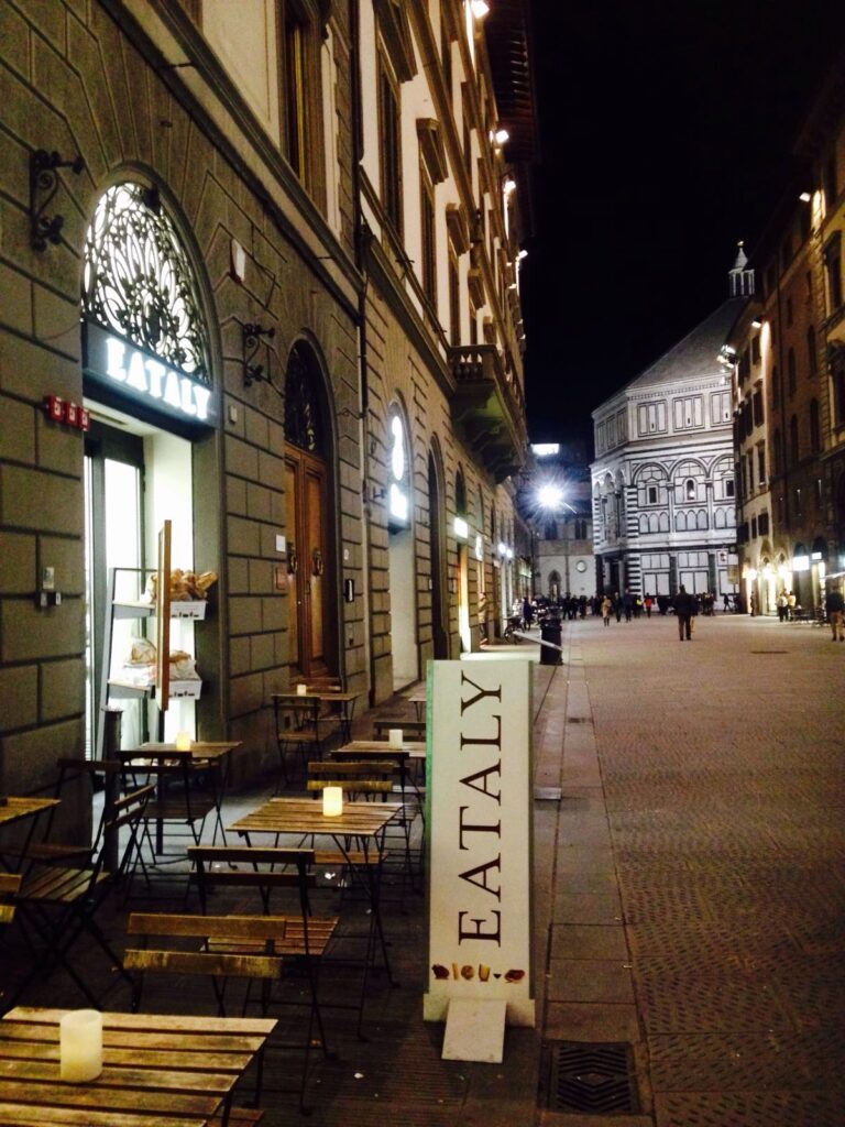 Il Menù al Bacio di Eataly